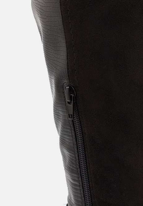 Overknee-Stiefel schwarz Anna Field V0FT2242 Frauen