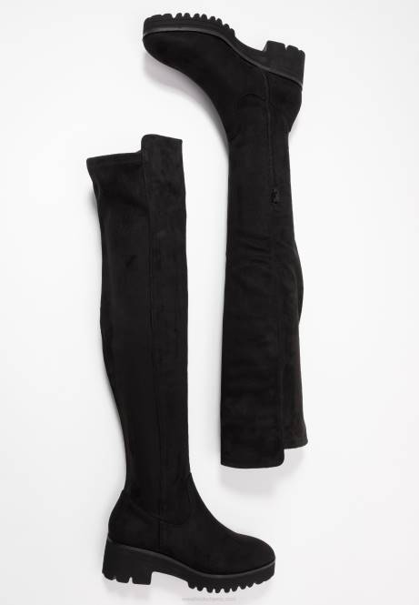 Overknee-Stiefel schwarz Anna Field V0FT2244 Frauen