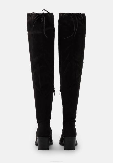 Overknee-Stiefel schwarz Anna Field V0FT2246 Frauen