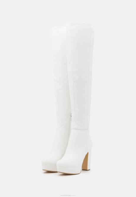 Overknee-Stiefel weiß Anna Field V0FT2233 Frauen