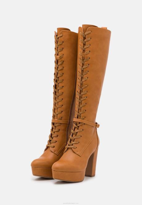Schnürstiefel Cognac Anna Field V0FT2221 Frauen
