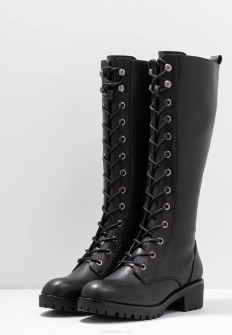 Schnürstiefel schwarz Anna Field V0FT2222 Frauen