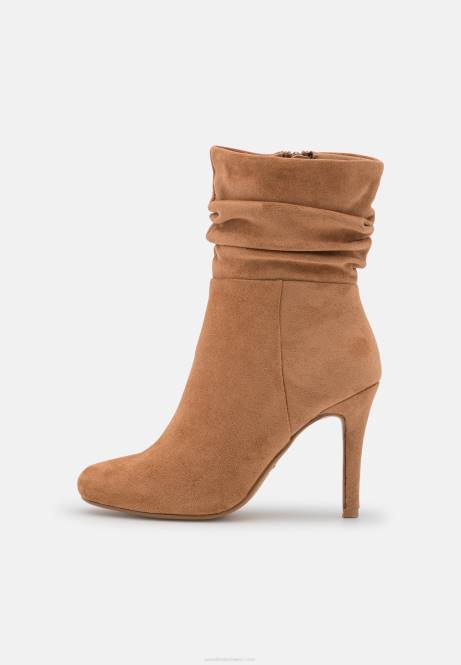 Stiefeletten mit hohem Absatz in Cognac Anna Field V0FT2256 Frauen