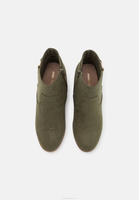 Keilstiefeletten Khaki Anna Field V0FT1913 Frauen