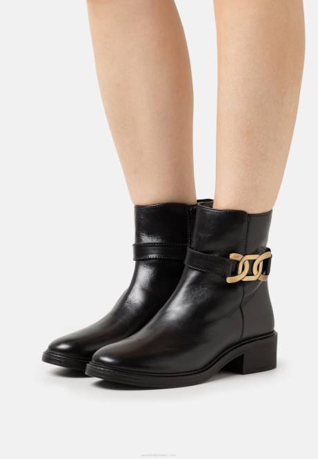 Klassische Stiefeletten aus Leder in Schwarz Anna Field V0FT1963 Frauen