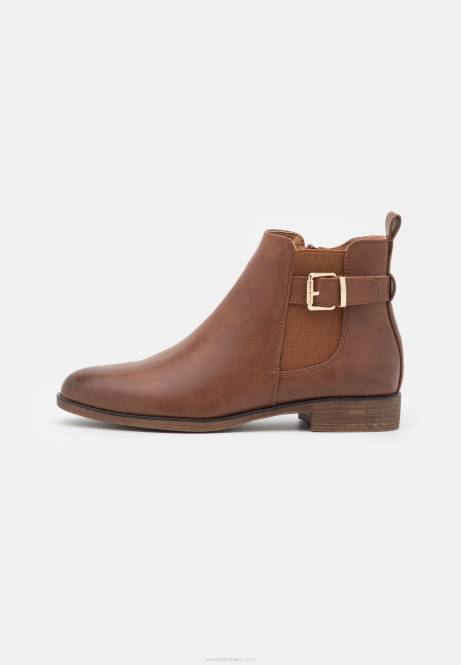 Komfort-Stiefeletten Cognac Anna Field V0FT1899 Frauen