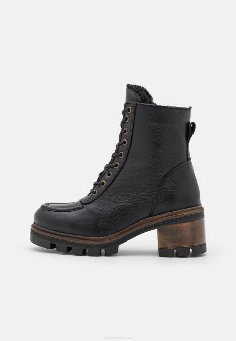 Leder Winter Bootie Winterstiefel schwarz Anna Field V0FT2036 Frauen