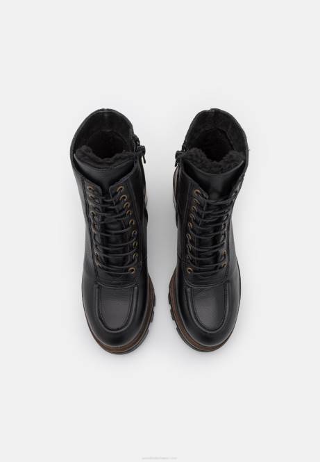 Leder Winter Bootie Winterstiefel schwarz Anna Field V0FT2036 Frauen