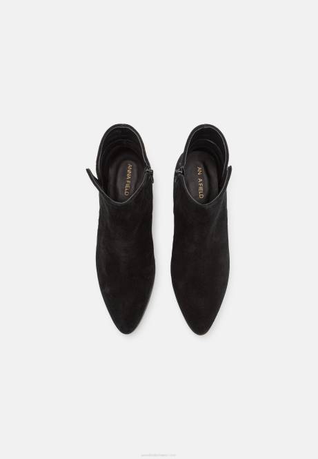 Lederstiefeletten schwarz Anna Field V0FT1978 Frauen