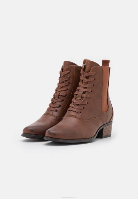 Schnürstiefeletten Cognac Anna Field V0FT2042 Frauen