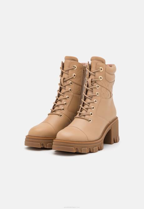 Schnürstiefeletten beige Anna Field V0FT2039 Frauen