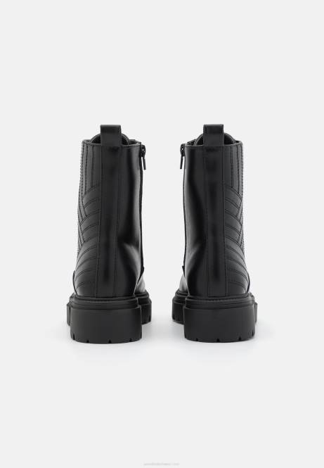 Schnürstiefeletten schwarz Anna Field V0FT2027 Frauen