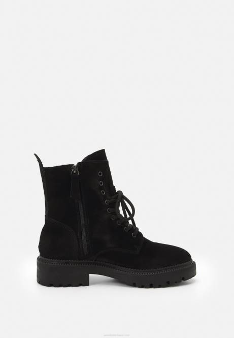 Schnürstiefeletten schwarz Anna Field V0FT2038 Frauen