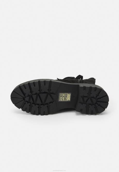 Schnürstiefeletten schwarz Anna Field V0FT2038 Frauen