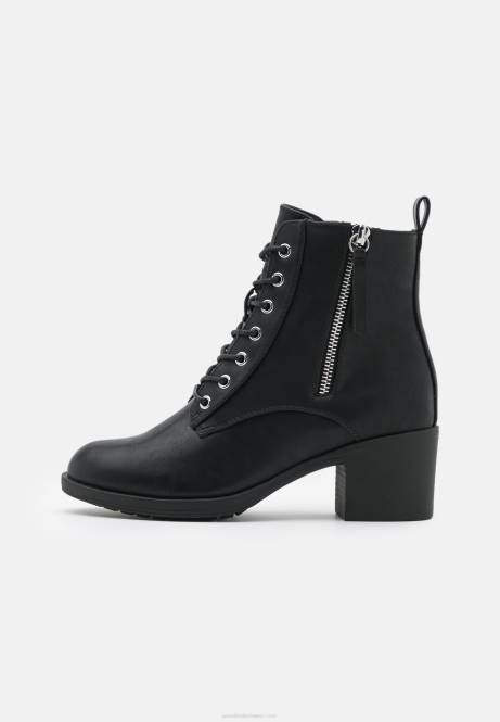 Schnürstiefeletten schwarz Anna Field V0FT2040 Frauen