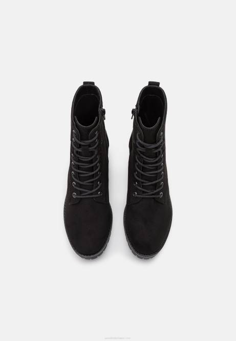 Schnürstiefeletten schwarz Anna Field V0FT2045 Frauen