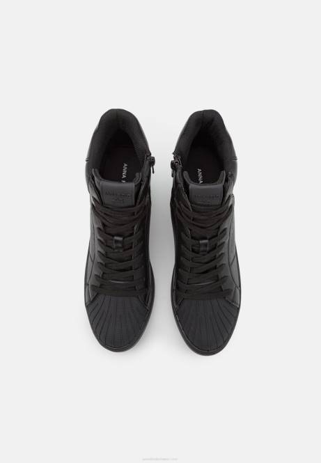 High-Top-Sneaker schwarz Anna Field V0FT1227 Frauen