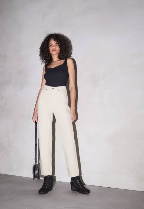 High-Top-Sneaker schwarz Anna Field V0FT1228 Frauen