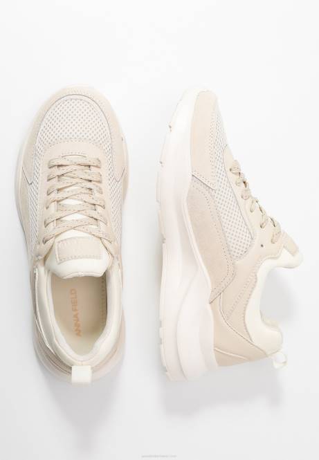 Ledersneaker beige Anna Field V0FT1175 Frauen