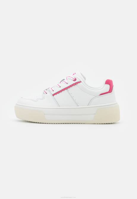 Ledersneaker weiß/rosa Anna Field V0FT1211 Frauen