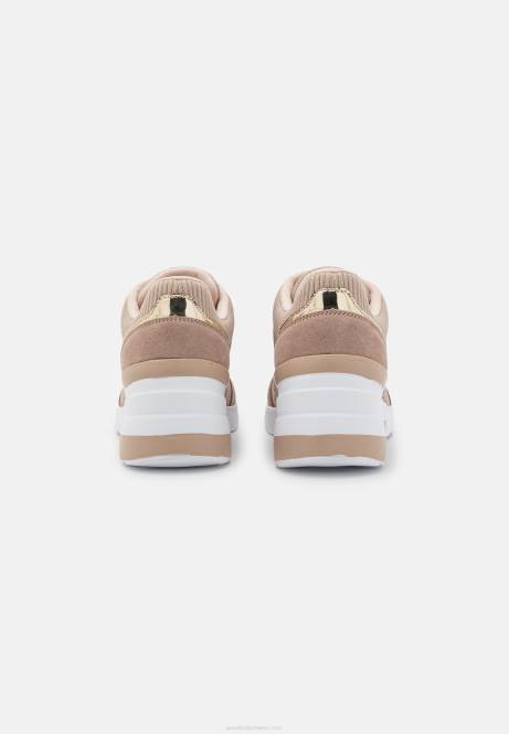 Sneaker aus Ledermix in Beige Anna Field V0FT1215 Frauen