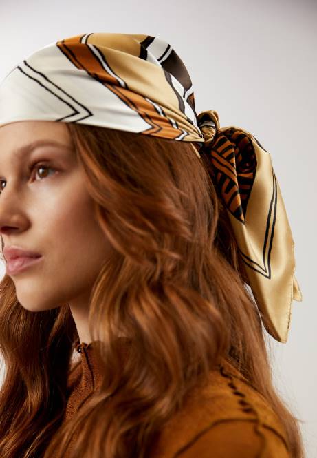 2er-Pack Foulards braun Anna Field V0FT2834 Frauen