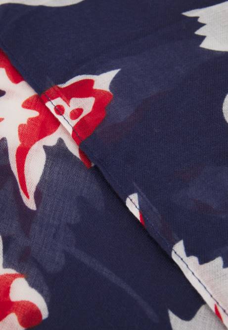 Schal blau/rot Anna Field V0FT2825 Frauen