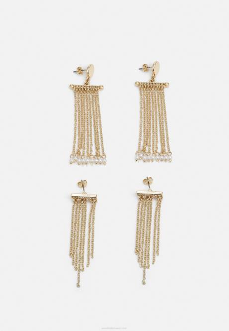 2er-Pack Ohrringe goldfarben Anna Field V0FT2660 Frauen