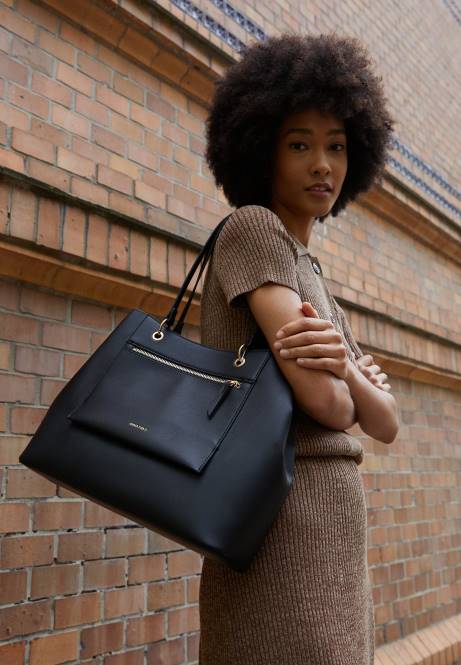 Einkaufstasche schwarz Anna Field V0FT2465 Frauen