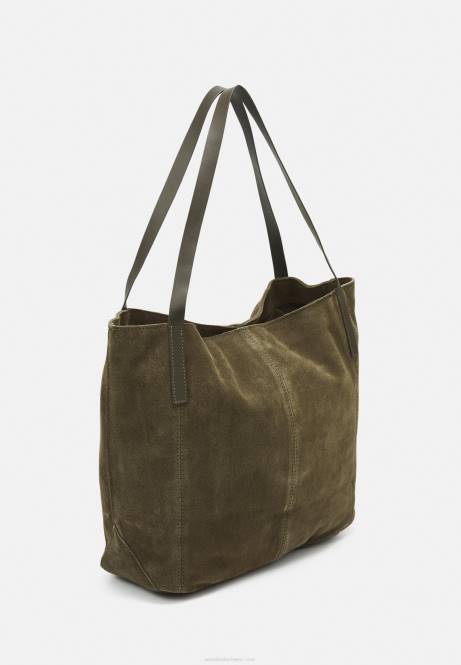 Lederhandtasche Khaki Anna Field V0FT2359 Frauen