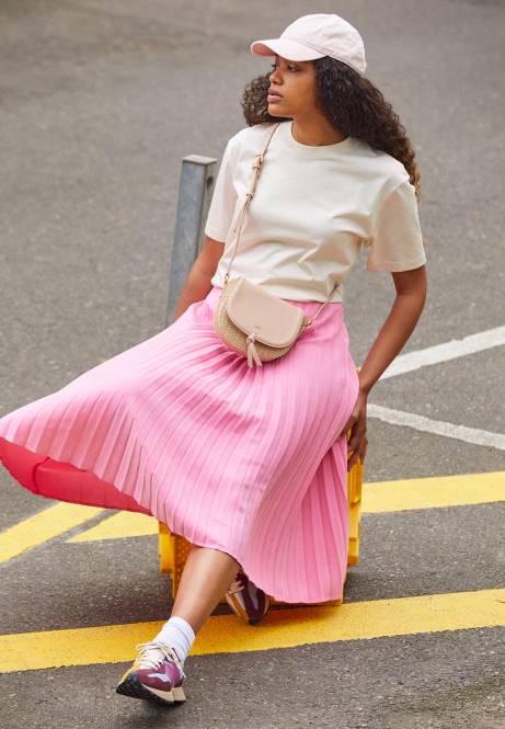 Umhängetasche beige/rosa Anna Field V0FT2503 Frauen