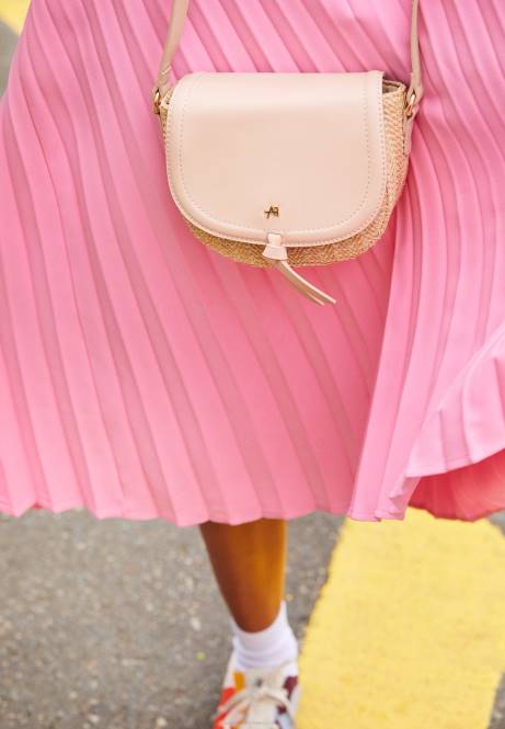 Umhängetasche beige/rosa Anna Field V0FT2503 Frauen