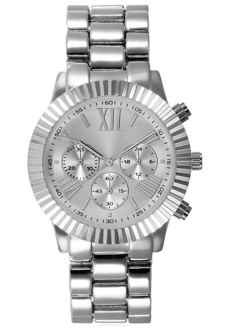 Chronographenuhr silberfarben Anna Field V0FT2793 Frauen